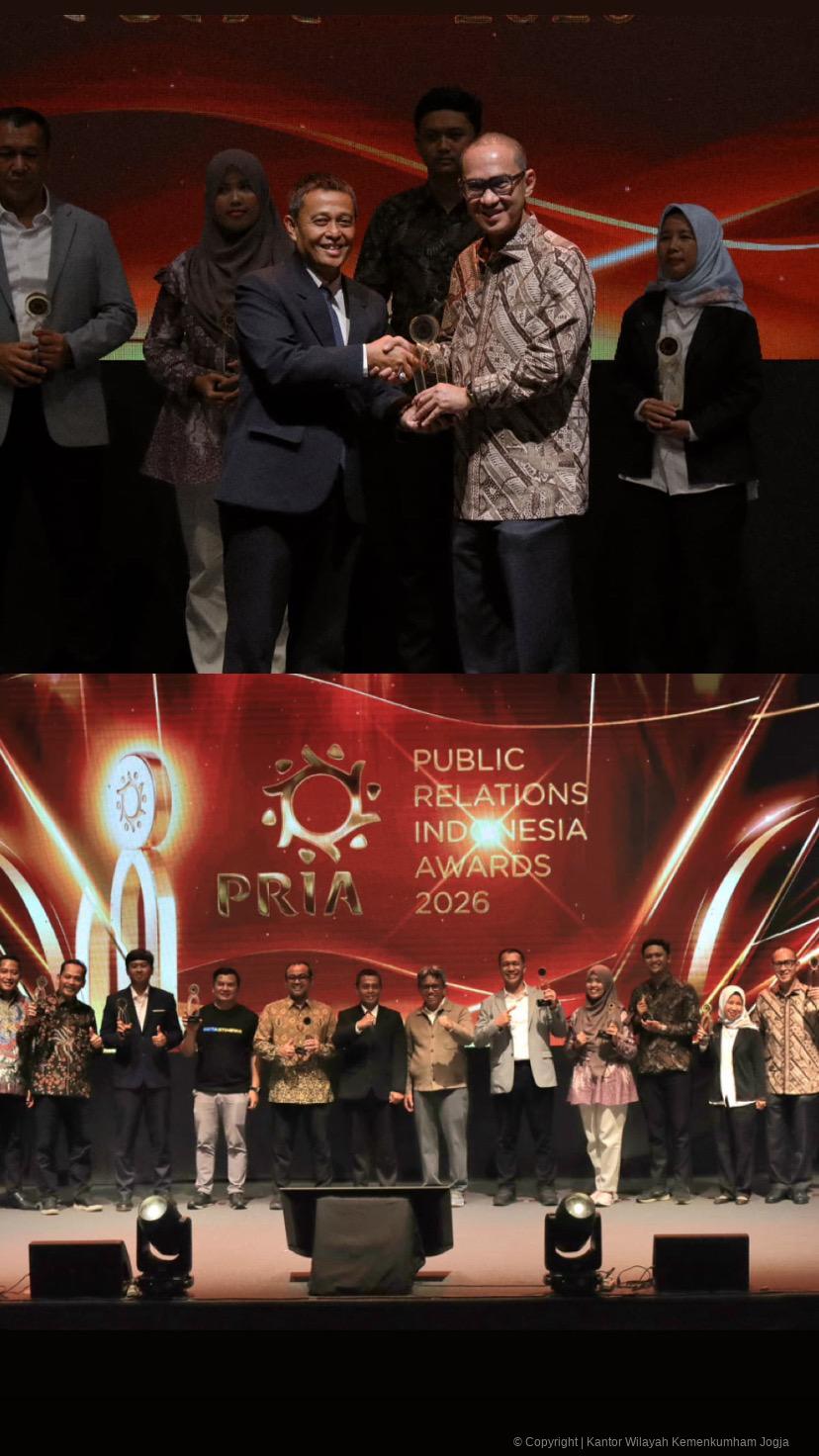 Kementerian Hukum Raih Dua Gold pada PR INDONESIA Awards