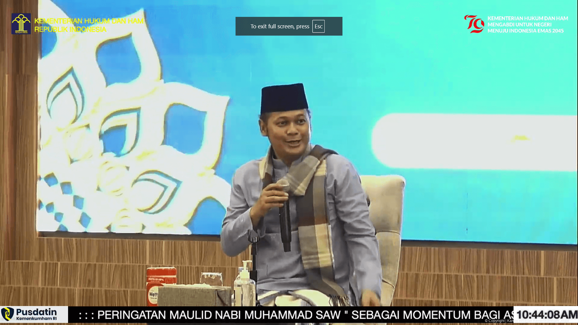 Peringatan Maulid Nabi Kanwil Kemenkumham DIY Tahun 2024 3