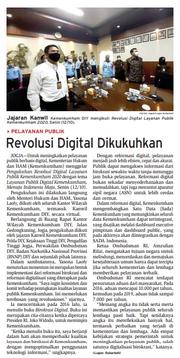 Harian Jogja 13 10 2020