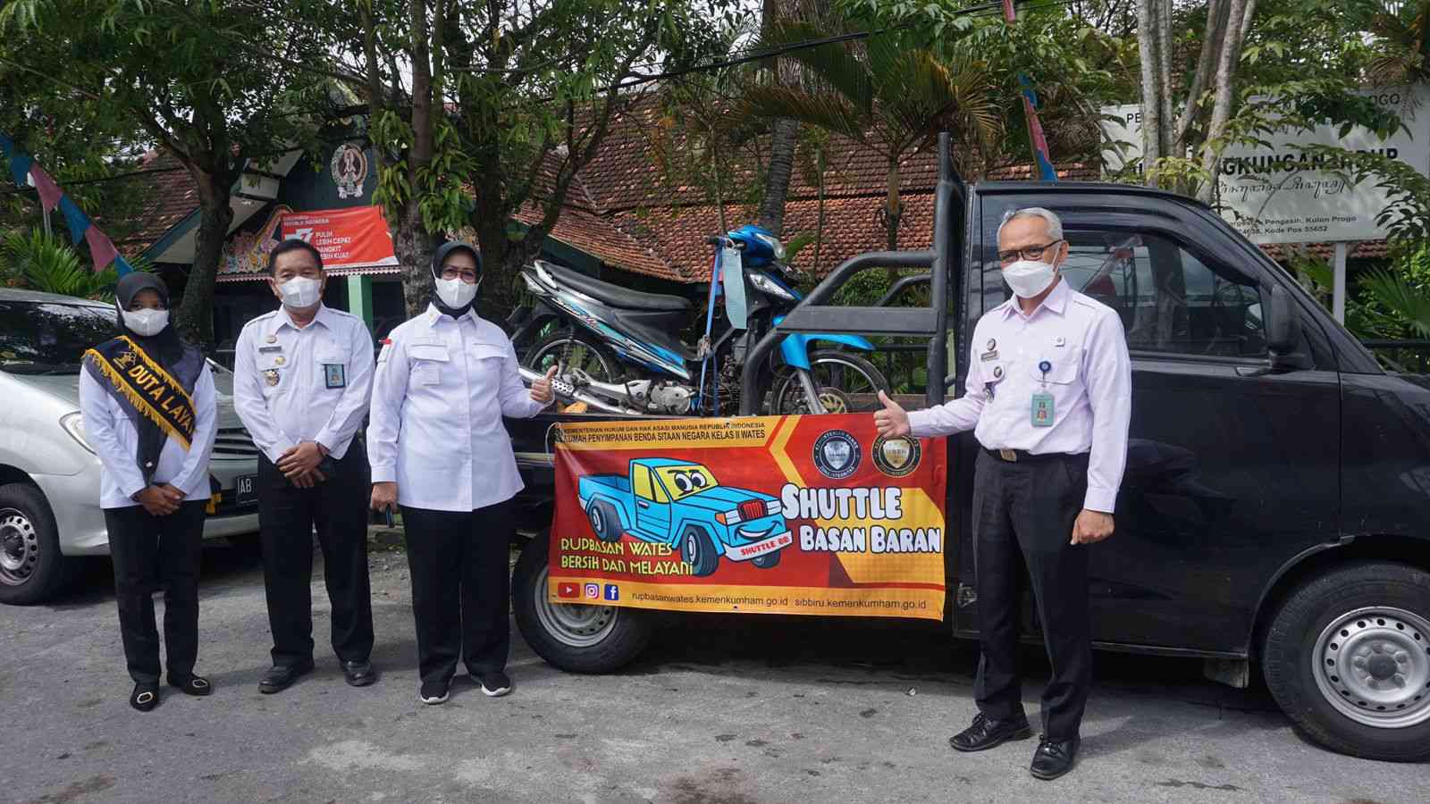 Shuttle Bus Basan Baran Rupbasan Wates