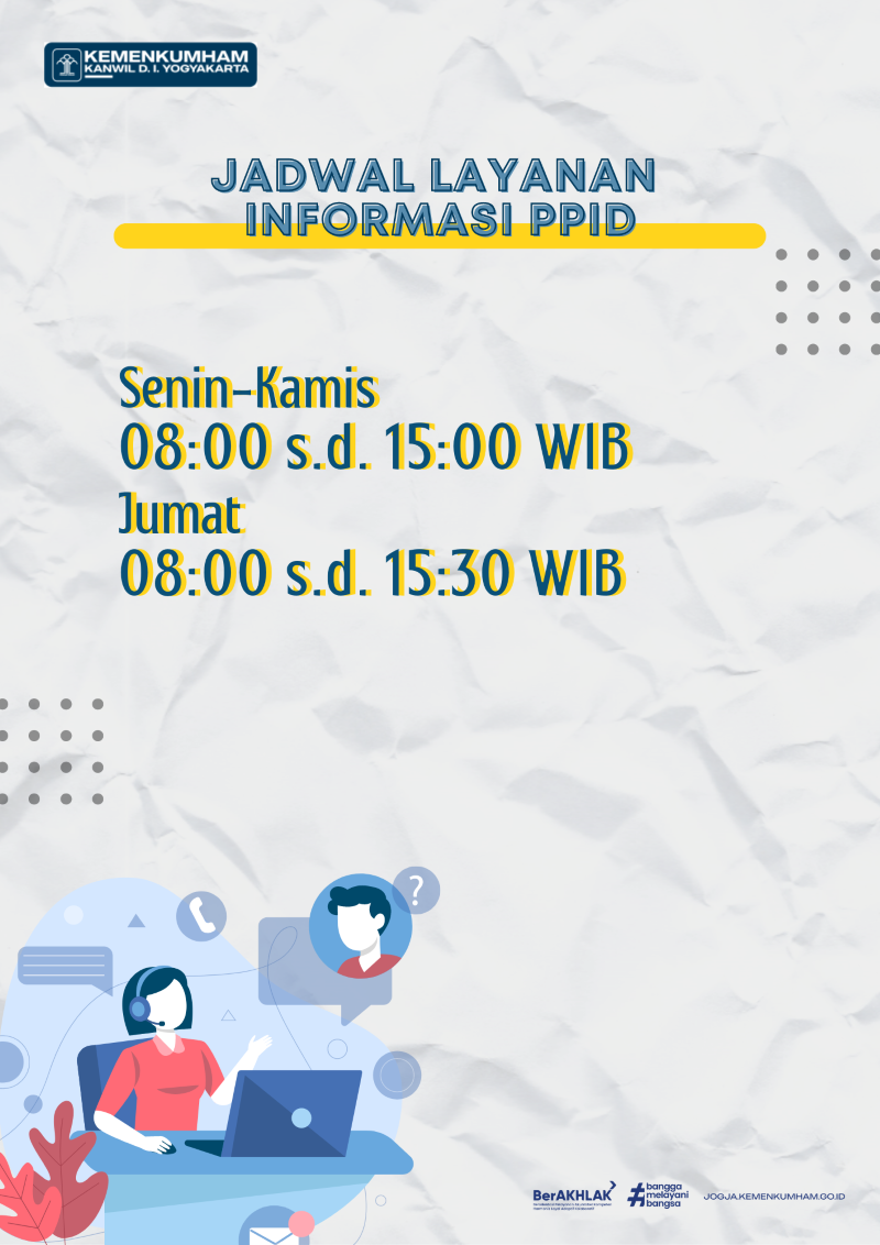 Poster Jam Layanan PPID