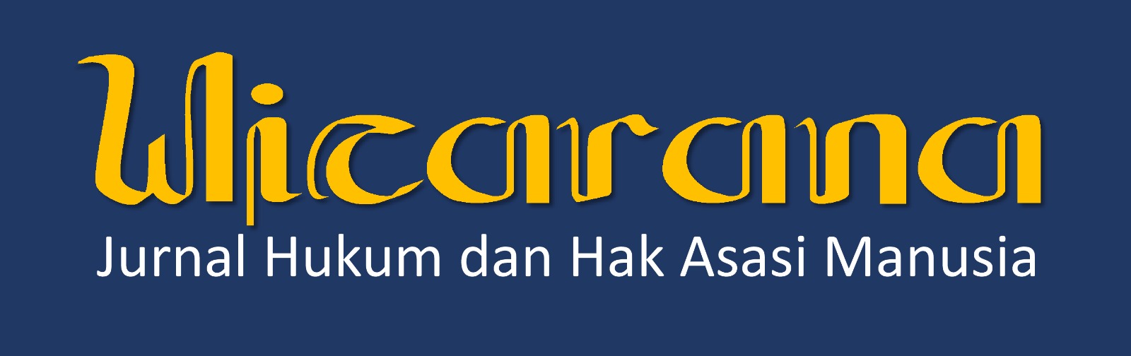 Logo Jurnal Hukum dan HAM Wicarana