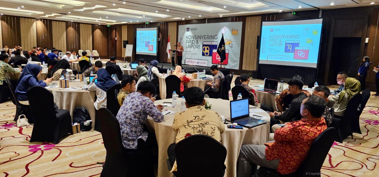 konsinyering ppid x lapor Bandung