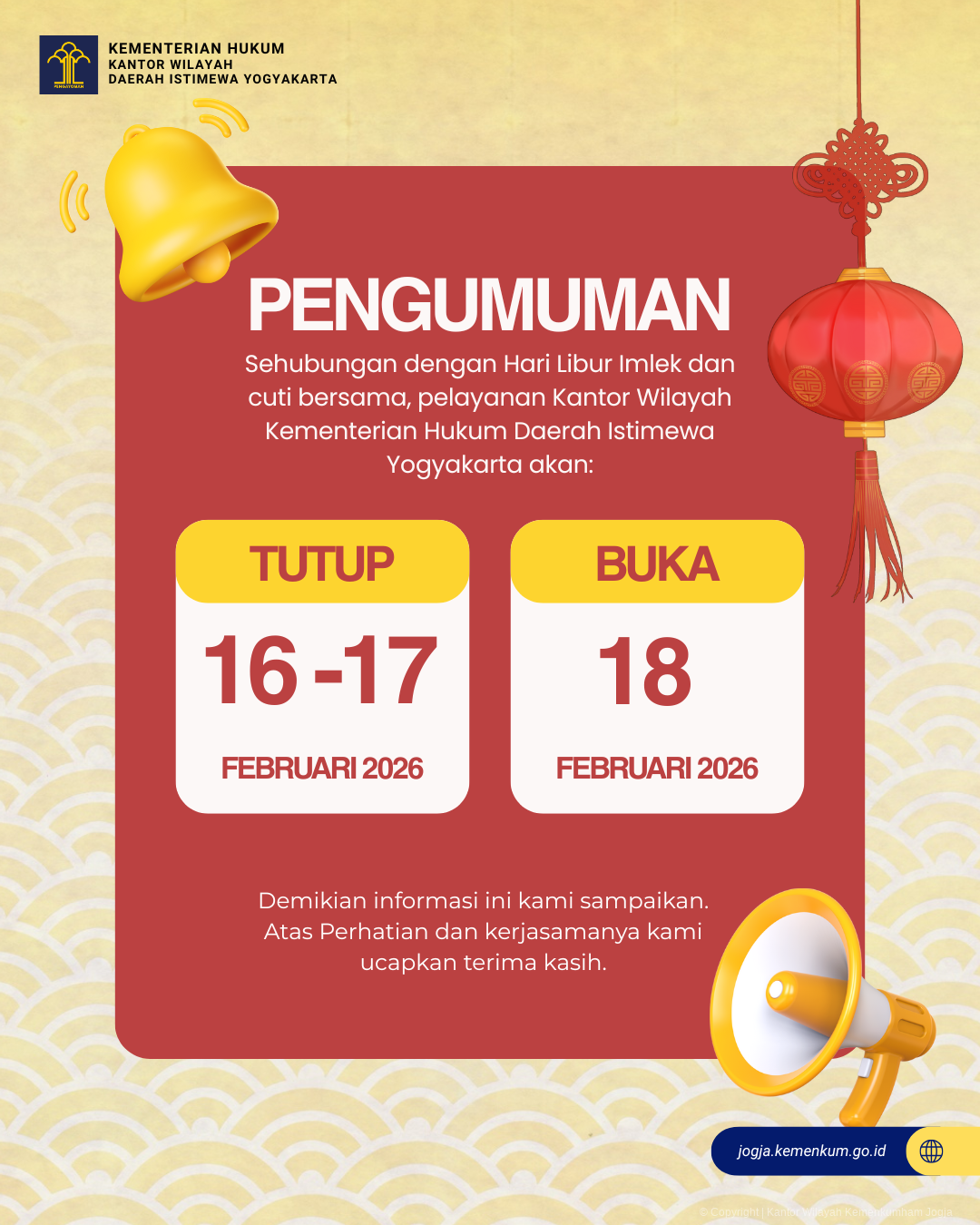 PENGUMUMAN