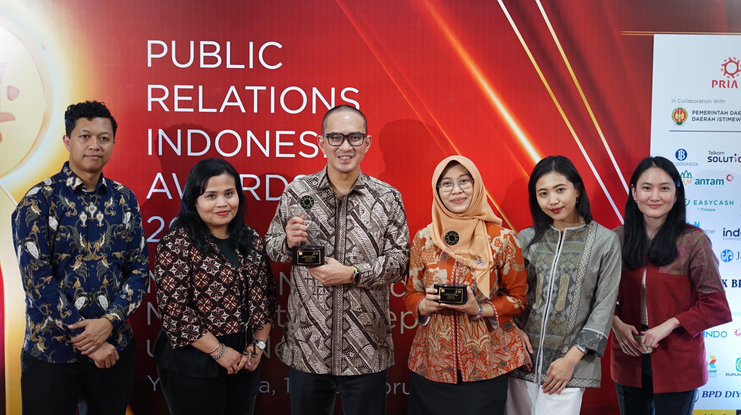 Kanwil Kemenkum DIY Dampingi Unit Pusat Raih Penghargaan Bergengsi di PRIA 2026