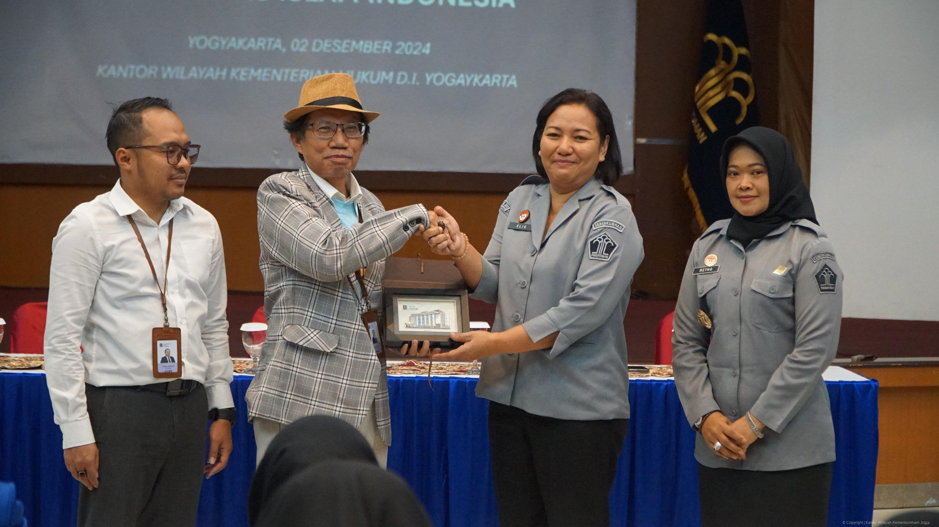 Mahasiswa Hukum Bisnis UII Kunjungi Kanwil Kemenkum DIY, Bahas Peran Layanan Kekayaan Intelektual dan Administrasi Hukum Umum